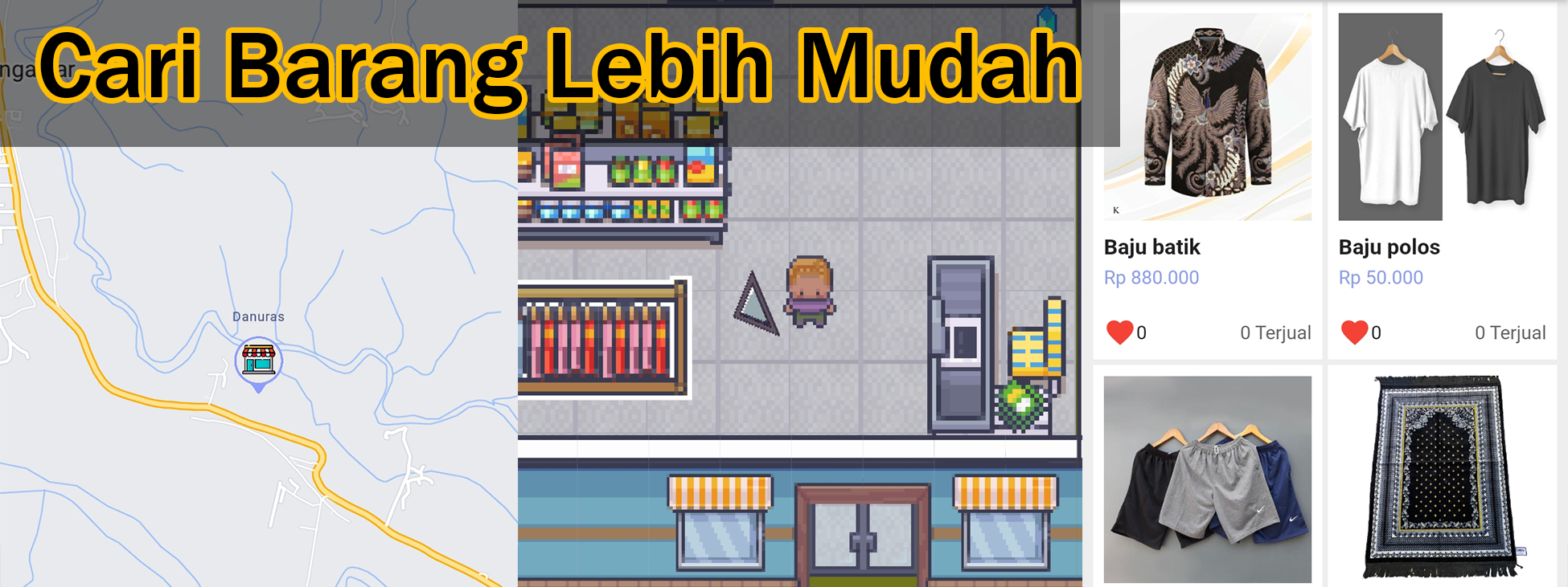Cari barang jadi lebih mudah