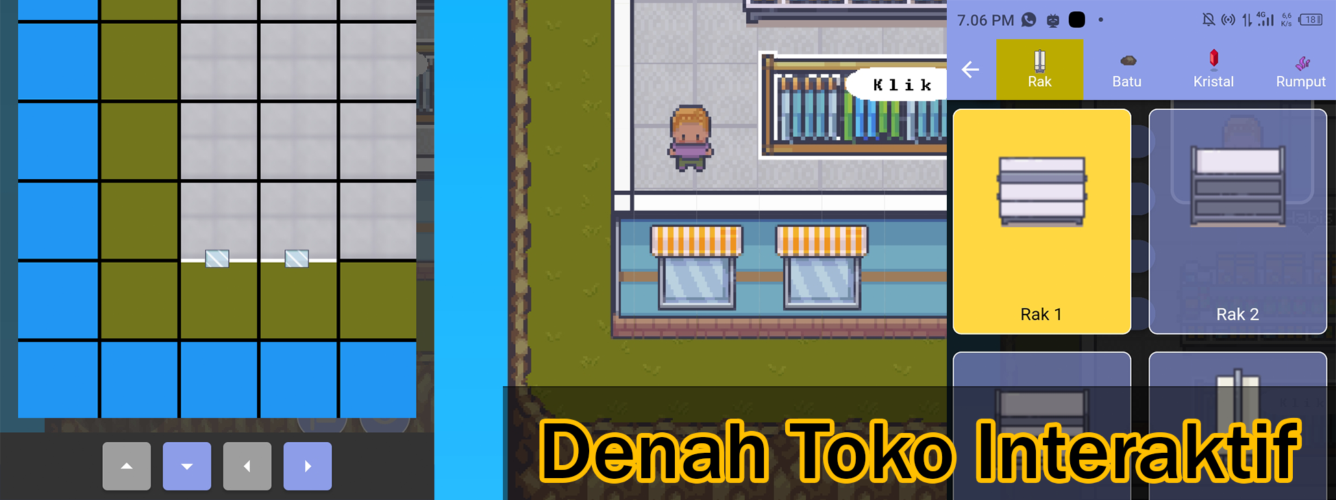 Denah toko interaktif